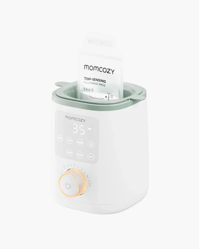 Подогреватель для бутылочек Momcozy 4 в 1 Nutri Smart White & Mint купить в Кишиневе