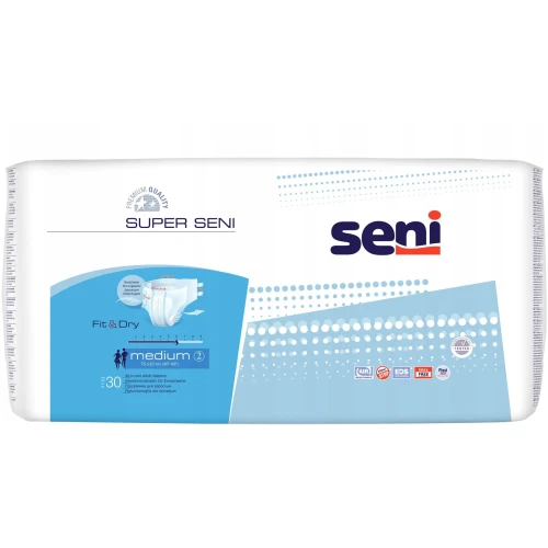 Scutece pentru adulti Seni Super 2, marimea M, 30 buc. cumpăra în Chișinau