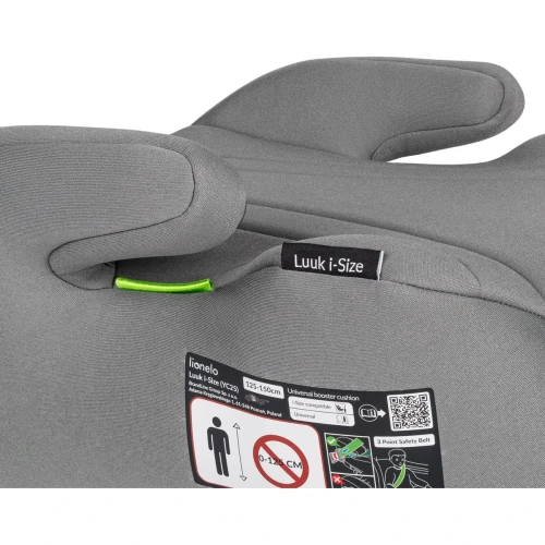 Inaltator auto-buster 125-150 cm (i-Size) Lionelo Luuk Grey cumpăra în Chișinau