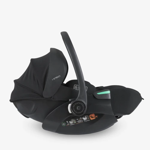 Автолюлька 40-87 см (i-Size) KikkaBoo i-Xtend Black купить в Кишиневе