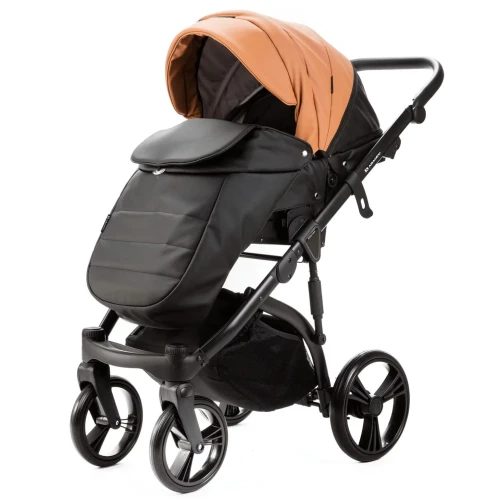 Carucior 2 in 1 Adamex Lanti Deluxe Orange Black cumpăra în Chișinau