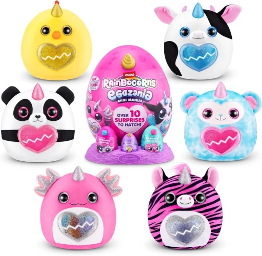 Мягкая игрушка-сюрприз Zuru Rainbocorns Eggzania Surprise Mania купить в Кишиневе