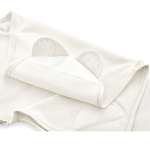Хлопковая пеленальная система BabyJem Swaddle Ecru (74x48 см), 1 шт. купить в Кишиневе
