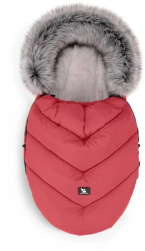 Husă de iarnă pentru cărucior Cottonmoose Footmuf Mini Moose Red, 84-90 x 50 cm cumpăra în Chișinau