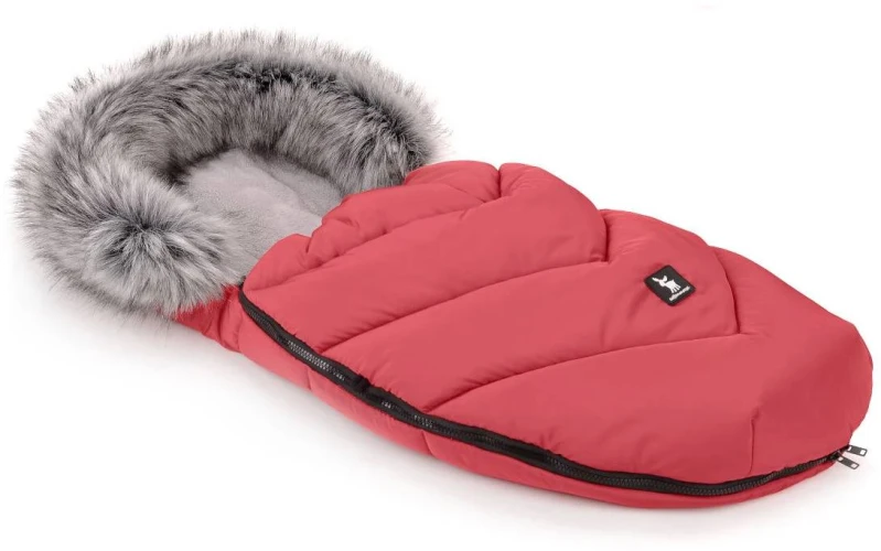 Husă de iarnă pentru cărucior Cottonmoose Footmuf Mini Moose Red, 84-90 x 50 cm cumpăra în Chișinau