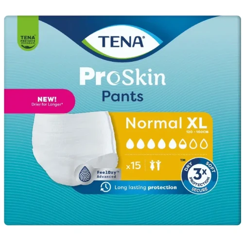 Подгузники-трусики для взрослых Tena Pants ProSkin Normal, размер XL, 15 шт. купить в Кишиневе