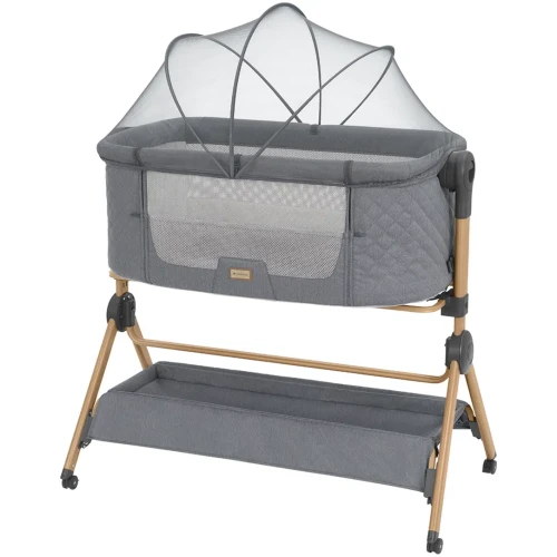 Patuc Co-sleeper + Scaun de masa 2 in 1 KikkaBoo Sleat Me Grey cumpăra în Chișinau