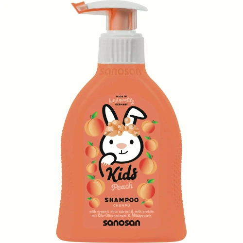 Шампунь для детей Sanosan Kids с ароматом персика, 200 мл купить в Кишиневе