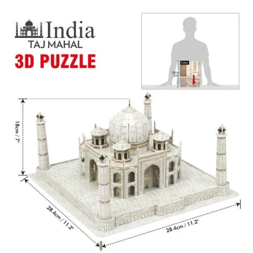 Puzzle 3D Cubic Fun Taj Mahal, 87 elemente cumpăra în Chișinau