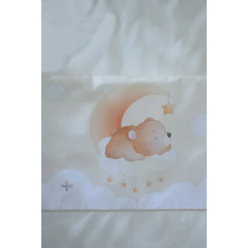 Комплект в кроватку Veres Bear Beige (3 предметов), 120x60 cм купить в Кишиневе