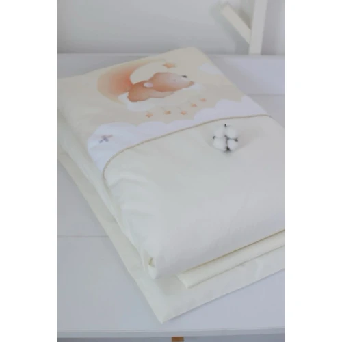 Комплект в кроватку Veres Bear Beige (3 предметов), 120x60 cм купить в Кишиневе