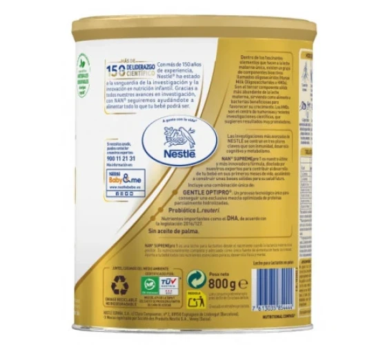 Lapte praf Nestle NAN 2 Supremepro ( 6-12 luni), 800 gr cumpăra în Chișinau