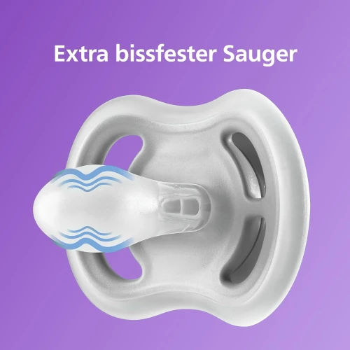 Ортодонтические силиконовые соски Philips Avent Air Night Star (18 мес.+), 2 шт. купить в Кишиневе