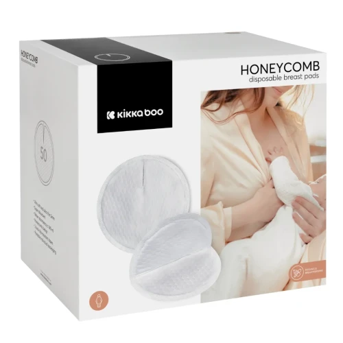 Прокладки для груди Kikkaboo Honeycomb, 50 шт. купить в Кишиневе