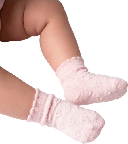 Носочки BabyCosy Ivory & Pink, 6 шт. (12-24M) купить в Кишиневе