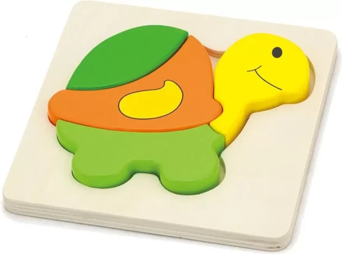 Puzzle educativ Viga Broască țestoasă, 4 elemente cumpăra în Chișinau