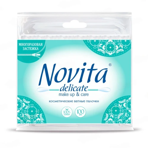Bețișoare din bumbac Novita Delicate, 100 buc. cumpăra în Chișinau