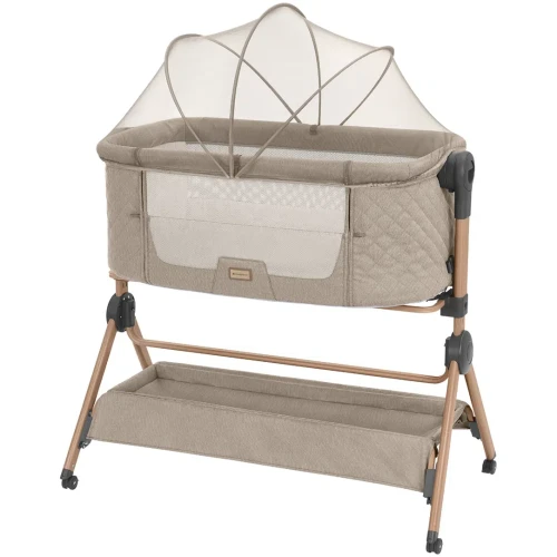 Детская кроватка 2 в 1 KikkaBoo Sleat Me Beige купить в Кишиневе