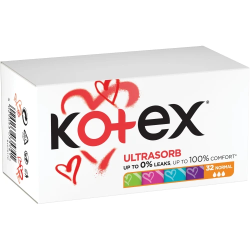 Тампоны Kotex UltraSorb Normal, 32 шт. купить в Кишиневе