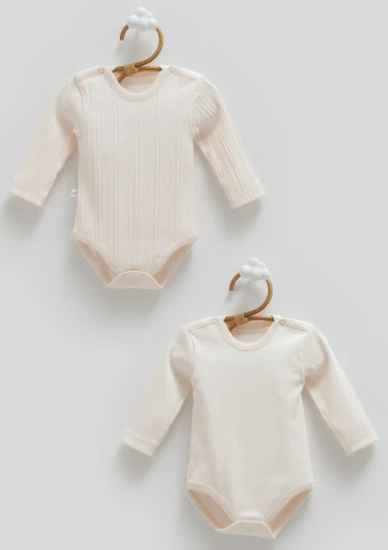 Body cu mânecă lungă Caramell Beauty Girl Pink, 2 buc. (0L) cumpăra în Chișinau