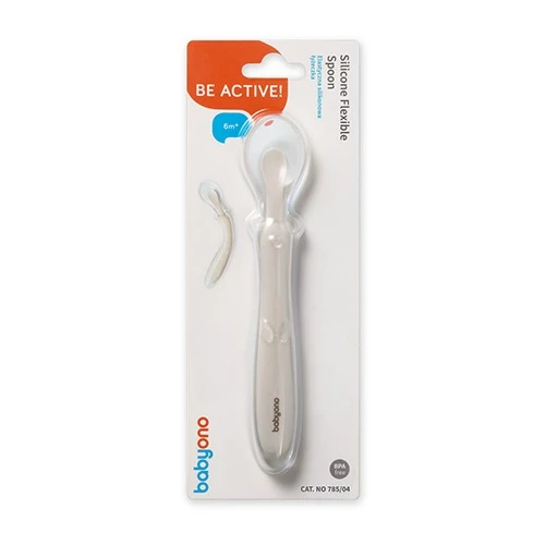 Lingura BabyOno Flexible Beige cumpăra în Chișinau