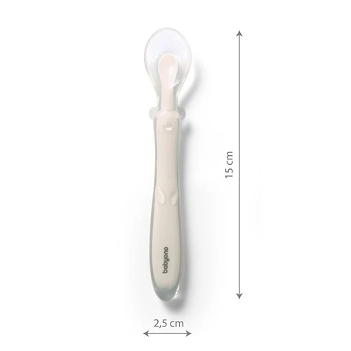 Lingura BabyOno Flexible Beige cumpăra în Chișinau