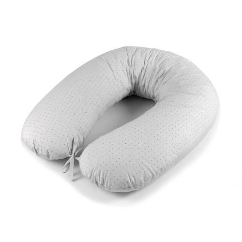 Pernă pentru gravide PernaMea forma-V cu față de pernă Buline Gri, 135 cm cumpăra în Chișinau