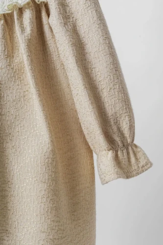 Rochiță cu mânecă lungă Mymio Jacquard Beige (12-18L) cumpăra în Chișinau