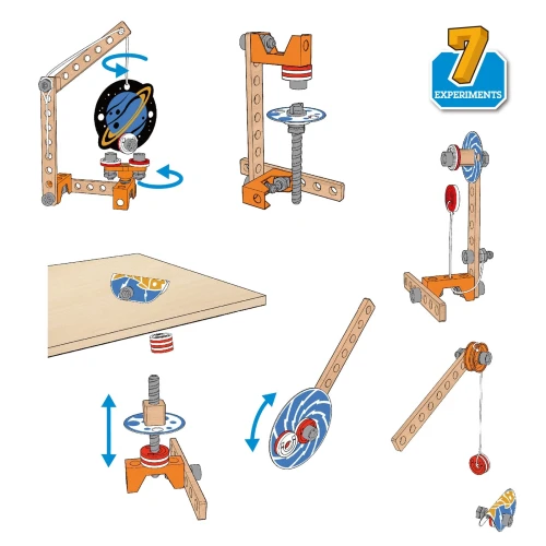 Set construcție Hape Magnet Science Lab, 34 elemente cumpăra în Chișinau