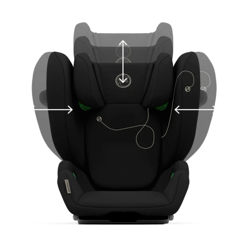 Автокресло 100-150 см (i-Size) Isofix Cybex Solution G i-Fix Deep Black купить в Кишиневе