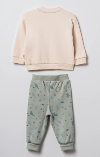 Set din 2 piese BabyCosy Ecru & Green (12-18L) cumpăra în Chișinau