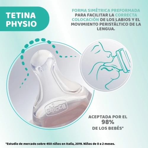 Biberon pentru bebeluși din plastic Chicco Perfect5 Yellow, 240 ml cumpăra în Chișinau