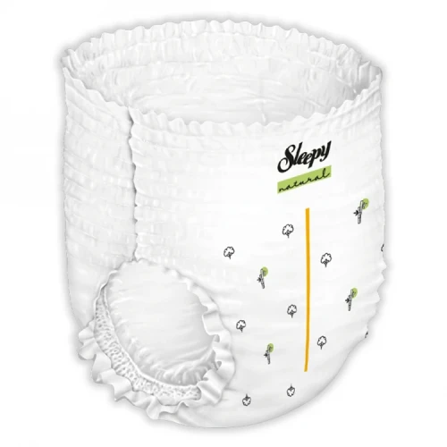Подгузники-трусики Sleepy Natural Ultra Sensitive Double XLarge 6 (15-25 кг), 40 шт. купить в Кишиневе