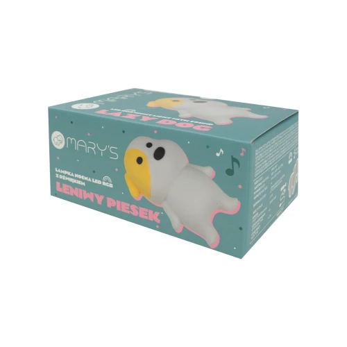 Ночник & будильник Marys Lazy Dog White купить в Кишиневе