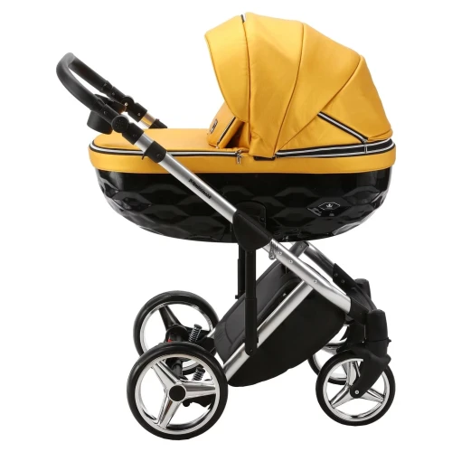 Коляска 2/1 Adamex Chantal Special Edition Yellow Black купить в Кишиневе