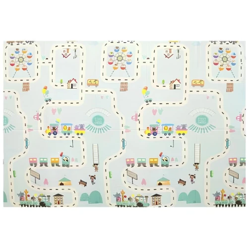 Коврик для детей Essa Toys Railway Autumn, 150x200x0.8 см купить в Кишиневе