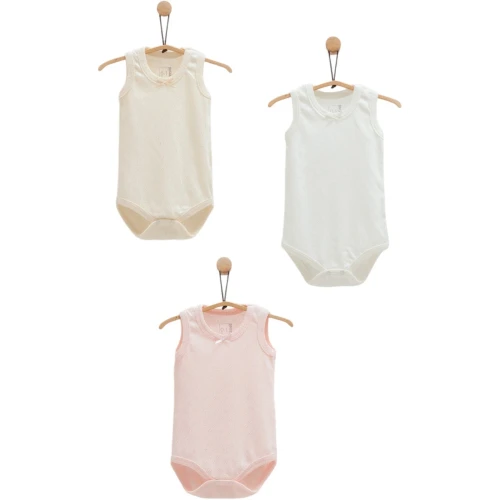 Body fără mânecă Caramell Basic Pink & Beige, 3 buc. (0L) cumpăra în Chișinau
