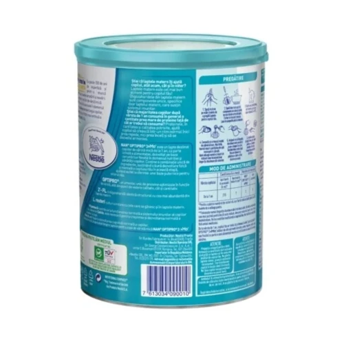 Lapte praf Nestle NAN 3 OPTIPRO (1-2 ani), 800 g cumpăra în Chișinau