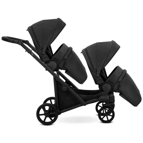 Коляска для двойни 2 в 1 Kunert Brav Duo Black Eco купить в Кишиневе