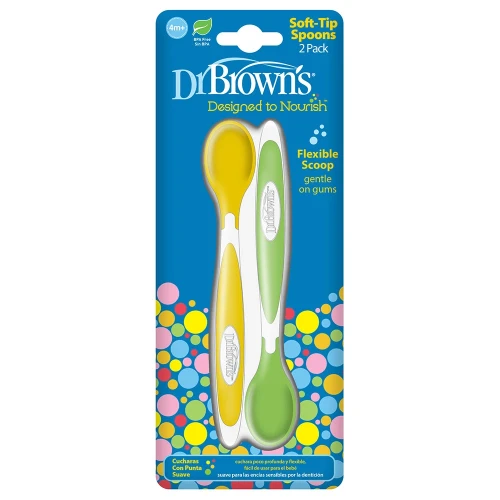 Set lingurite Dr. Browns Elevated Soft-Tip, 2 buc. cumpăra în Chișinau