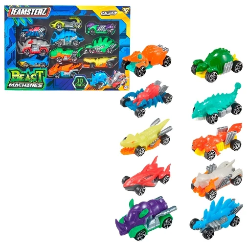 Set de mașinuțe HTI Teamsterz Beast Machines în sort., 10 buc. cumpăra în Chișinau