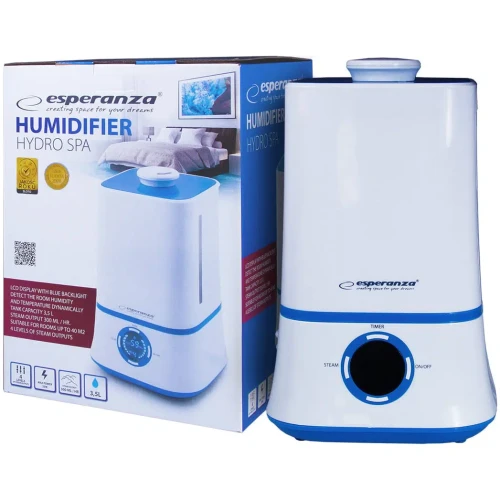 Umidificator de aer Esperanza Hydro Spa White cumpăra în Chișinau