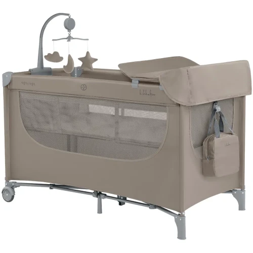 Кроватка манеж KikkaBoo Nighty Night Beige купить в Кишиневе