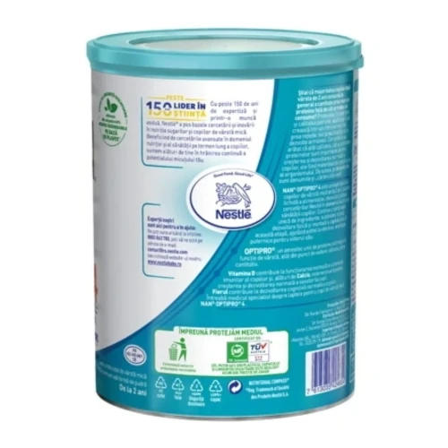 Lapte praf Nestle NAN 4 OPTIPRO (2+ ani), 800 g cumpăra în Chișinau
