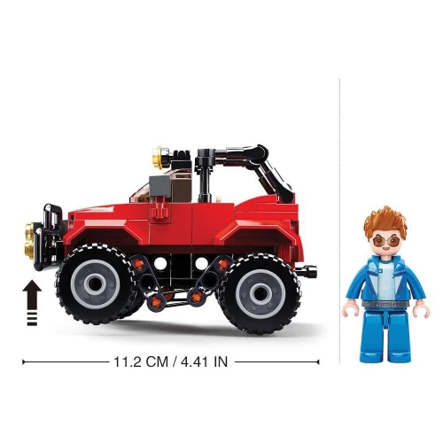 Set construcție Sluban Jeep, 135 elemente cumpăra în Chișinau