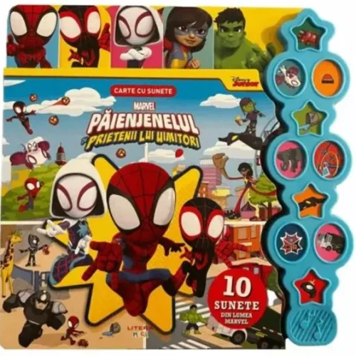 Книга со звуками Удивительный Паучок и его друзья купить в Кишиневе