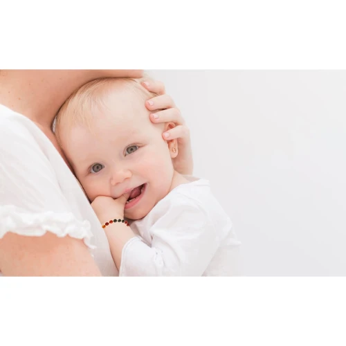 Bratara din chihlimbar BabyJem Rosu cumpăra în Chișinau
