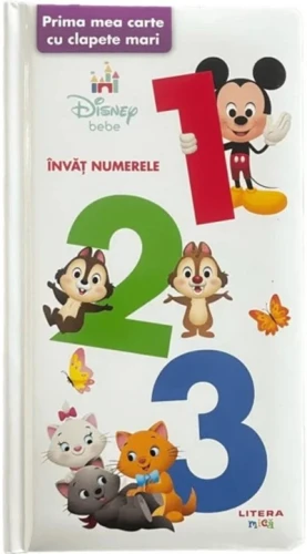 Книга 123. Учим числа - Disney bebe купить в Кишиневе