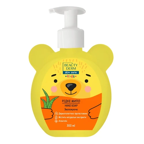 Săpun lichid pentru copii Beautyderm Kids cu aloe, 300 ml купить в Кишиневе