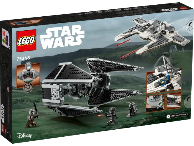 Set construcție Lego Star Wars Mandalorian Fang Fighter vs. TIE Interceptor, 957 elemente cumpăra în Chișinau